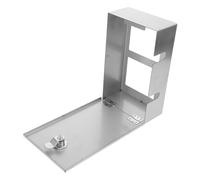 SAFIGLE Stainless Steel Anti-theft Outdoor Socket Box Splashproof Weather-resistant Electrical Outlet Cover with Key Lock for Secure Wall Switch Protection