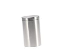 SAFIGLE Stainless Steel Cigarette Box Durable Metal Frame Protective Case for Men Portable Storage Container Against Crushing and Damp Silver Finish Suitable for Tobacco