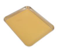 SAFIGLE Stainless Steel Dissection Tray with Smooth Edges and Wax Lining for Laboratory Use, Durable Metal Pan for Middle and High School Biology Experiments and Specimen Observation