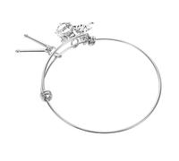 SAFIGLE Stainless Steel Music Lover's Drum Bracelet Lightweight Drummer's Charm Wristband Fashion Accessory for Musicians Percussionists and Instrument Enthusiasts