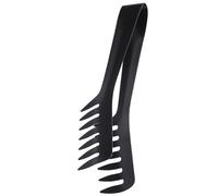 SAFIGLE Stainless Steel Pasta Tongs with Comb Teeth Heat-Resistant Food Serving Utensil for Spaghetti Salad Grill and Buffet Use Kitchen Clip with Polished Surface