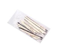 SAFIGLE Steel Keys for 17 Note Kalimba Thumb Piano Replacement Musical Key Solid Metal Sturdy Compact 9.42 X 0.41 X 0.1 CM Silver for Portable Finger Percussion