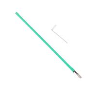SAFIGLE Steel Truss Rod for Guitar Adjustment 375mm Length Green Adjustment Lever for