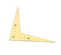 SAFIGLE String Vee-style Guitar Bridge Tailpiece Gold Plate Chrome Electric Guitar Parts Accessories