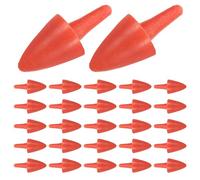 SAFIGLE Sturdy Plastic Snowman Carrot Nose for DIY Winter Crafts and Decorations Christmas Party Supplies and Family Activities