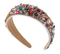 SAFIGLE Style Headband Sparkle Crystal Headwear Elegant Hair Band for Girls Women