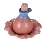 SAFIGLE Stylish Essential Oil Bottle Tray Set Porcelain Kit with Chic Design for Home Decor for Essential Oils Perfumes and Liquids