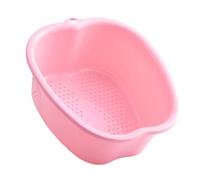 SAFIGLE Thickened Home Foot Basin Foot Bathing Bucket for Relaxation Household Spa Bath Supply in Pink