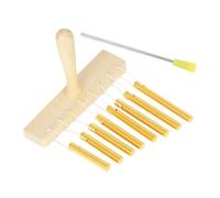 SAFIGLE Tone Aluminum Tube Percussion Wind Chime Musical Instrument for Educational Rhythm Development Handheld Design for Boys and Music Teaching Tool