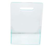 SAFIGLE Transparent Acrylic Flower Hand Held Box Portable Clear Vase for Fresh and Preserved Flowers Reusable Floral Arrangement Container for Table Centerpieces Photography Prop