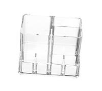 SAFIGLE Transparent Acrylic Storage Box Creative Jewelry and Cosmetic Brush Organizer for Desk Stylish and Space Saving Holder for Makeup Brushes and Essentials