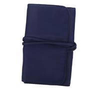 SAFIGLE Travel Makeup Brush Bag Foldable Roll Up Pouch for Organized Cosmetic Tools Compact Stylish Design for Makeup Lovers and Artists