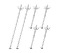 SAFIGLE Underarm Crutch Bolt Kit for Adult Metal Crutches, Replacement Hardware with Enhanced Durability and Secure Handle Fastening, Suitable for Seniors and Adults