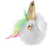 SAFIGLE Unicorn Plush Hat Decorative Lightweight Adjustable Lizard Cosplay Hat Comfortable Festival Party Accessory for Pet Party and Reptile Celebration Random Random Color
