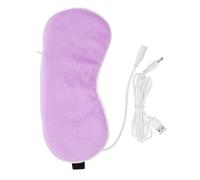 SAFIGLE USB Heated Eye Mask 3D Contoured Warm Compress for Dry Eyes Reusable for Sleep Travel and Relaxation Moist Heat Therapy for Women and Men