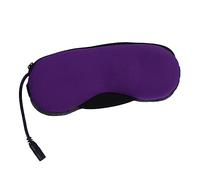SAFIGLE USB Heated Steam Eye Mask Lavender Color Rechargeable Warm Eye Mask for Fatigue Relief Dark Circles for Sleep Relaxation for Men Women