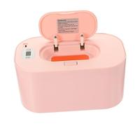 SAFIGLE USB Powered Infant Wipe Warmer with Built-in Display, Adjustable 40℃~60℃ Temperature, Portable Heating Machine for Diaper Changing and Home Use with USB Data Cable
