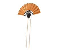 SAFIGLE Versatile Fan Shaped Hairpin for Women Sturdy Chinese Hair Stick for Weddings Daily Wear Elegant Styling Cute Hair Accessory for Hanfu and Special Occasions