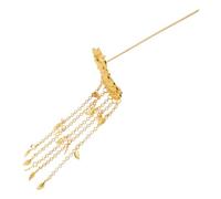 SAFIGLE Vintage Hairpin with Long Tassel Retro Chinese Hair Clips for Women and Decorative Lantern Ponytail Forks Ethnic Style Hair Accessories