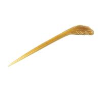 SAFIGLE Vintage Ox Horn Hair Fork for Women Carved Hollow Palace Style Hairpin Durable Elegant Hair Accessory for Women Simple Design for Updo and Chignon Hairstyles