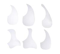 SAFIGLE White Plastic Guitar Pickguard with Stick on Design for Acoustic Guitars Protecting from Scratches and Finger Damage and Fingerstyle Players
