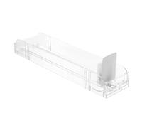 SAFIGLE Widened Cigarette Display Rack Automatic Pushers 28cm Double-Sided Commercial Cigarette Organizer Shelf for Retail Store Tobacco Dispenser Tray