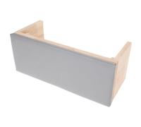 SAFIGLE Wooden Manicure Hand Pillow Set Gray Nail Art Arm Rest Cushion for Salon Use Light Therapy Pad