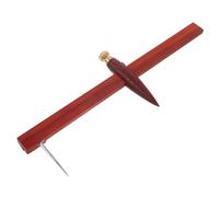 SAFIGLE Wooden Pottery Compass Tool Clay Drawing Circle Cutter for Ceramic Craft with Wear-Resistant Material Compact Professional Clay Pottery Measuring Device