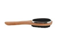 SAFIGLE Wooden Shoe Shine Brush with Soft Bristles for Polishing Cleaning Leather Shoes and Boots Lightweight Comfortable Grip Multi Functional Care Tool Backpacks Car Seats and Furniture