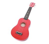 SAFIGLE Wooden Ukulele Toy for Boys and Girls Simulated Guitar Musical Instrument Early Educational Music Toy for Ages Safe Smooth Design for Creative