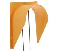 SAFIGLE Yellow Pigeon Door for Cage One Way Design and Simple Installation, Elegant European Style Plastic and Stainless Steel Bird Racing Door Suitable for Poultry Habitat Supplies