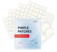 Safirst Sticky Acne Patches Hydrocolloid Pimple Absorbing Patch 5 Size 204 Counts Spot Blemish Invisible Stickers Zit Dot Cover Breakout Treatment