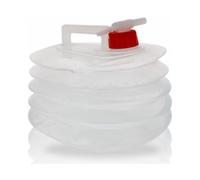 SAFNAJ 5L Collapsible Water Container With Tap BPA Free Food Grade Storage Cube Leakproof Portable Hydration Carrier For Camping Hiking Festivals Fishing And Emergency Preparedness (Pack Of 1)