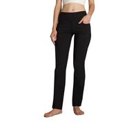SAFORT 28”/30”/32”/34” Inseam Regular/Tall Straight Leg Yoga Pants, Four Pockets, UPF50+, Black, XL