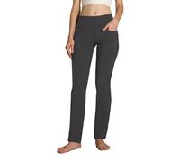 SAFORT 28”/30”/32”/34” Inseam Regular/Tall Straight Leg Yoga Pants, Four Pockets, UPF50+, Grey, L