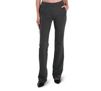 Safort Women 28" 30" 32" 34" Inseam Regular Tall Bootcut Yoga Dress Pants for Business, Grey, L Tall US