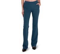 Safort Women 28" 30" 32" 34" Inseam Regular Tall Bootcut Yoga Dress Pants for Business, Stone Blue, 34" Inseam, 2 Pockets, S Tall