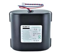 SAFT 2LSH20 MML0004 GAS FIRE BATTERY PACK 7.2V, (2ER34615M, 2S1PLSH20)