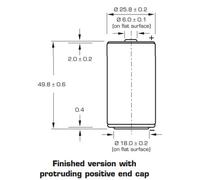 Saft Ls 26500 Er-C Industrial Cell Lithium Thionyl Chloride Battery