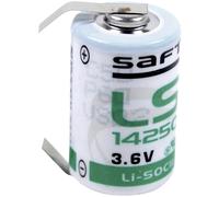 Saft LS14250CLG 1/2 AA Size 1200mAh Lithium Battery Cell 3.6V