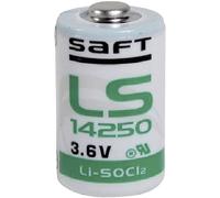 Saft LS 14250 CNA Spezial-Batterie 1/2 AA Axial-Lötpin Lithium 3.6V 1200 mAh 1St.
