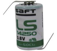 Saft LS14250HBG 1/2 AA Size 1200mAh Lithium Battery Cell 3.6V
