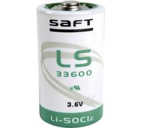 Saft LS33600 D Size 17000mAh Lithium Battery Cell 3.6V