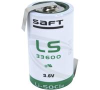 Saft LS33600HBG D Size 17000mAh Lithium Battery Cell 3.6V