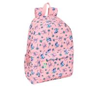 STITCH BEACH - Laptop Backpack 14.1", Ideal for Young People of Different Ages, Comfortable and Versatile, Quality and Resistance, 31 x 13 x 43 cm, baby pink, M, Casual
