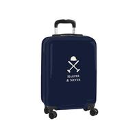 Harper & Neyer - Cabin Trolley 20 Inches, Suitcase with Wheels, Security Lock, Lightweight Suitcase, 34.5 x 20 x 55 cm, Navy, M, Casual