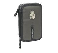 Safta Real Madrid 3rd Team 24/25 - Children's School Pencil Case, Pencil Case with Colours, with 29 Tools Included, Ideal for Children from 5 to 14 Years, Comfortable and Versatile, Quality and