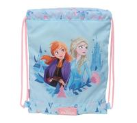 Safta Frozen Ice Magic - Junior Flat Bag Backpack, Ideal for Children of Different Ages, Comfortable and Versatile, Quality and Resistance, 26 x 34 cm, light blue, M, Casual