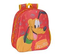 safta M890a BATMAN School Backpack with 3D Design, Adaptable to Trolley, Ideal for Children of Different Ages, Comfortable and Versatile, Quality and Strength, 27 x 10 x 33 cm, Colour:, Orange