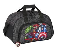 Safta Avengers Vendetta Sports Bag, Backpack, Ideal for Children of Different Ages, Comfortable and Versatile, Quality and Resistance, 40 x 23 x 24 cm, Black/White, M, Casual